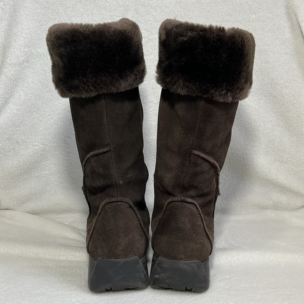 Sporto Women’s Faux Fur Lined Mid Calf Boots Size 9 - Picture 2 of 9